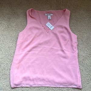 VNeck with braids dress tank top